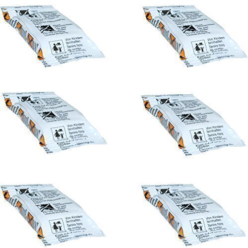 Six descaling tablets - six,